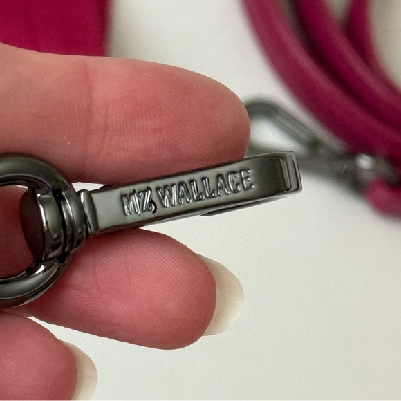 NWT MZ Wallace Mini Crosby Crossbody Bag in Peony Pearl - Picture 9 of 12